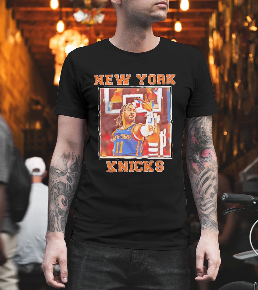 New York Knicks Jalen Brunson 11 JB Player Highlight T-Shirt