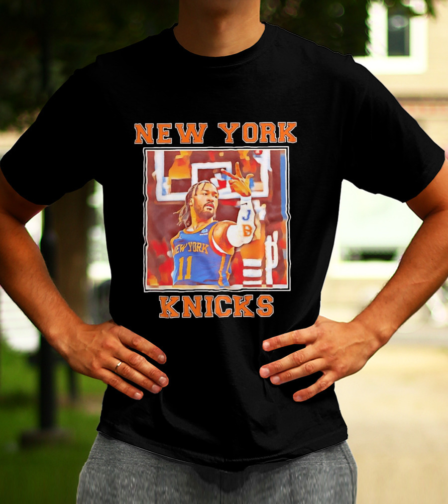 New York Knicks Jalen Brunson 11 JB Player Highlight T-Shirt