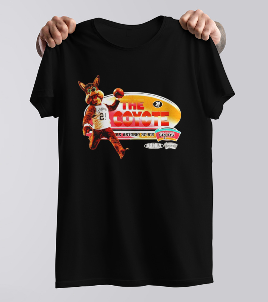 The Coyote 21 San Antonio Spurs Fans Karmanac T-Shirt