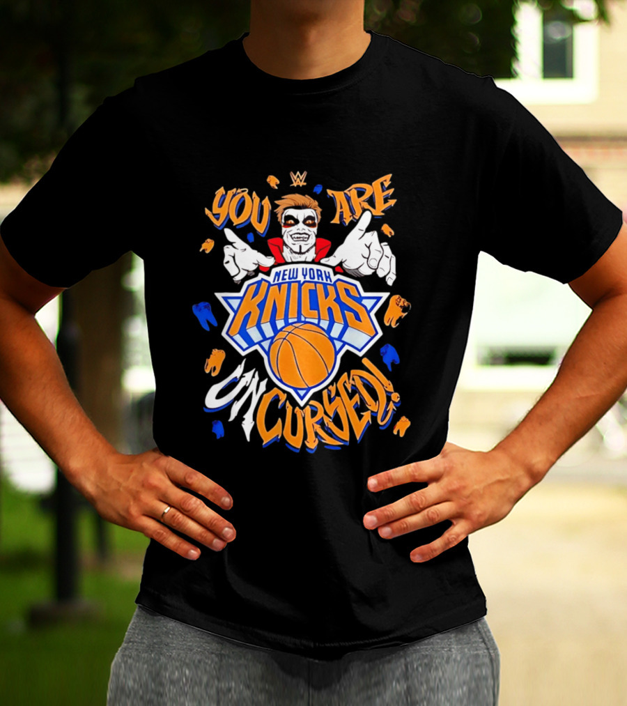 New York Knicks Danhausen You Are Cursed T-Shirt
