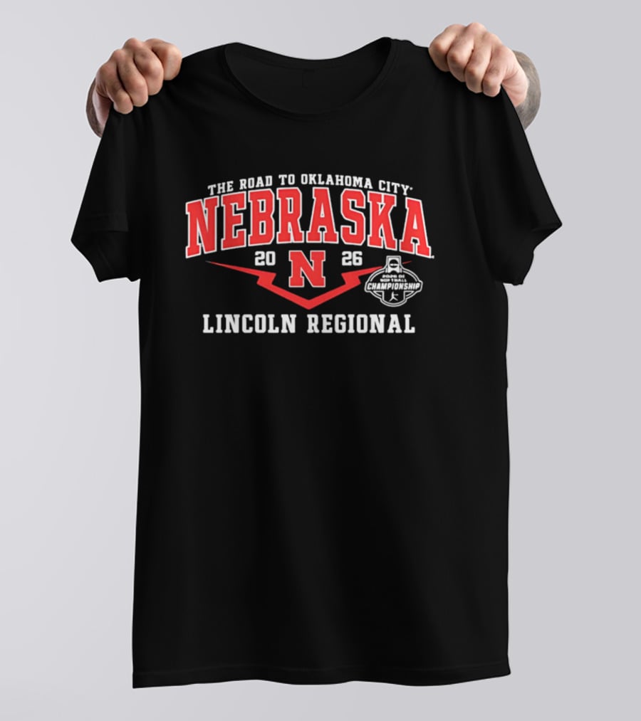 The Road To Oklahoma City Nebraska 2026 Lincoln Regional T-Shirt