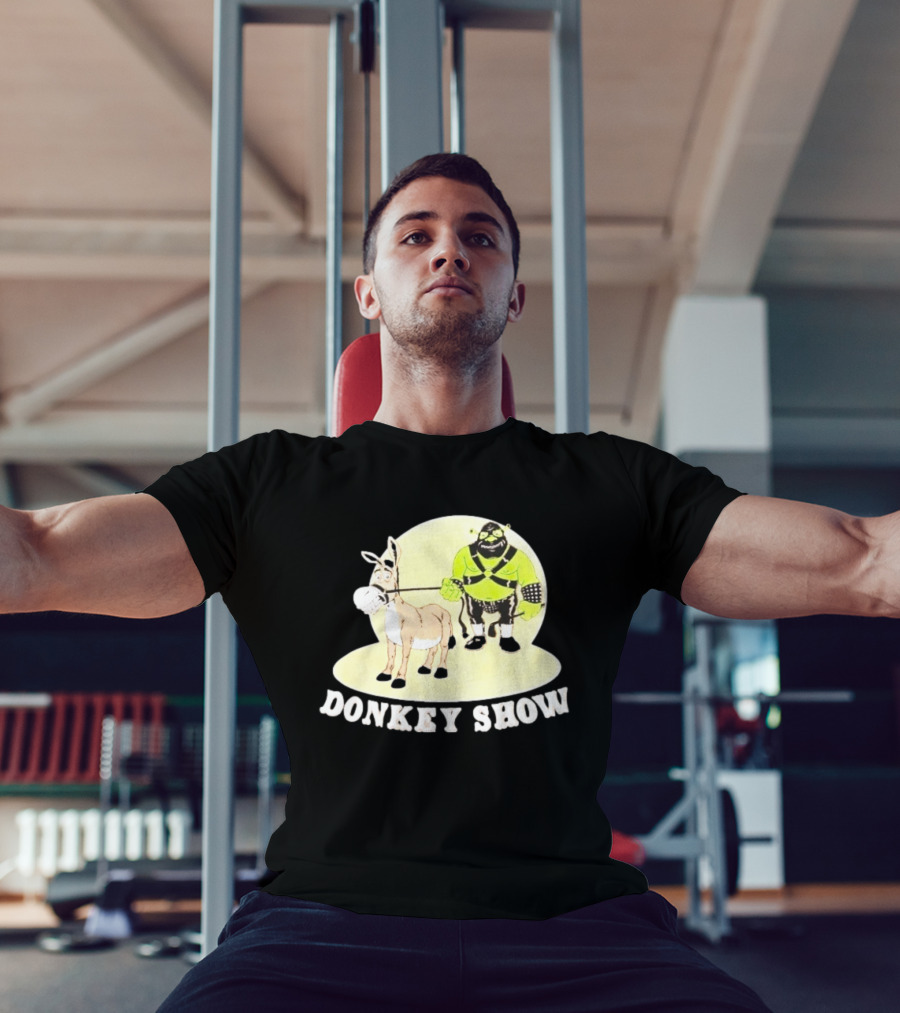 Shrek Gimp Donkey Show Leash T-Shirt