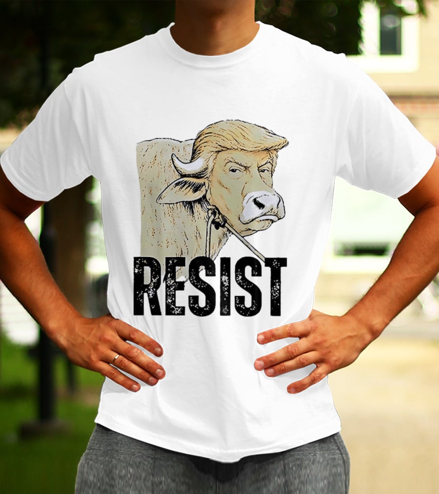 America Buffalo Resist Trump Political Satire T-Shirt
