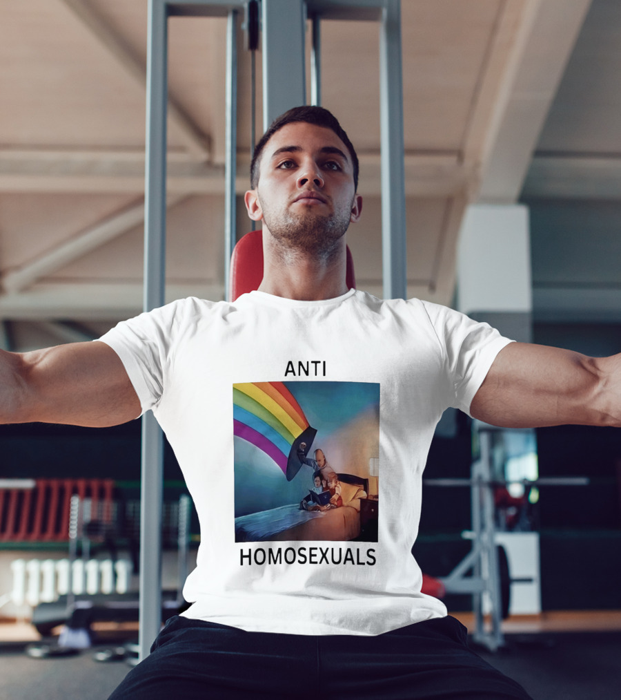 Anti Homosexuals Pride Rainbow T-Shirt