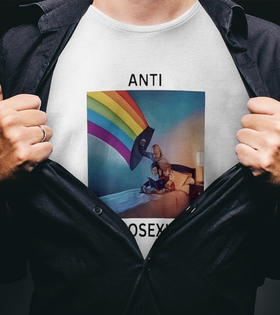 Anti Homosexuals Pride Rainbow T-Shirt
