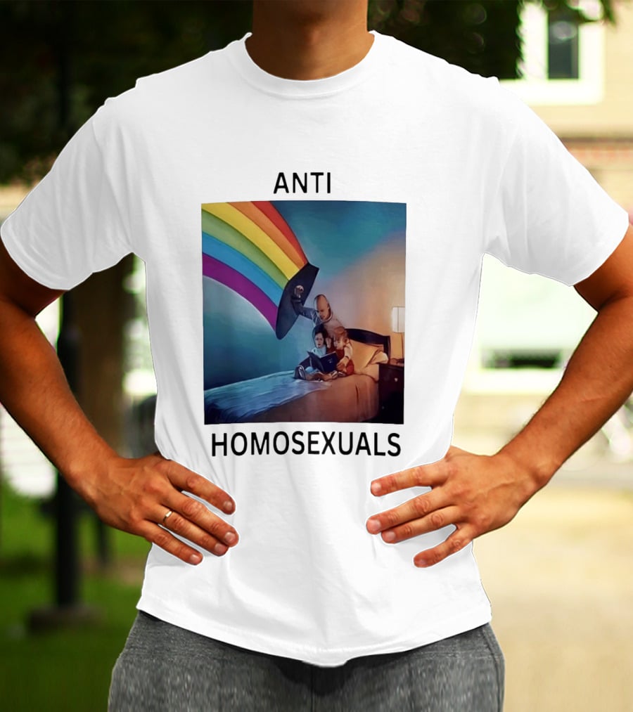 Anti Homosexuals Pride Rainbow T-Shirt