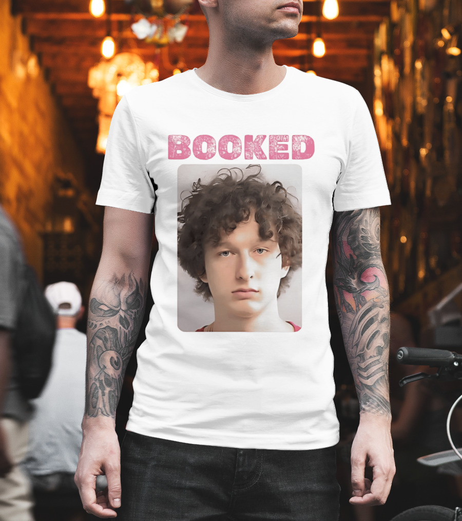 Booked Heston Shot Photo T-Shirt