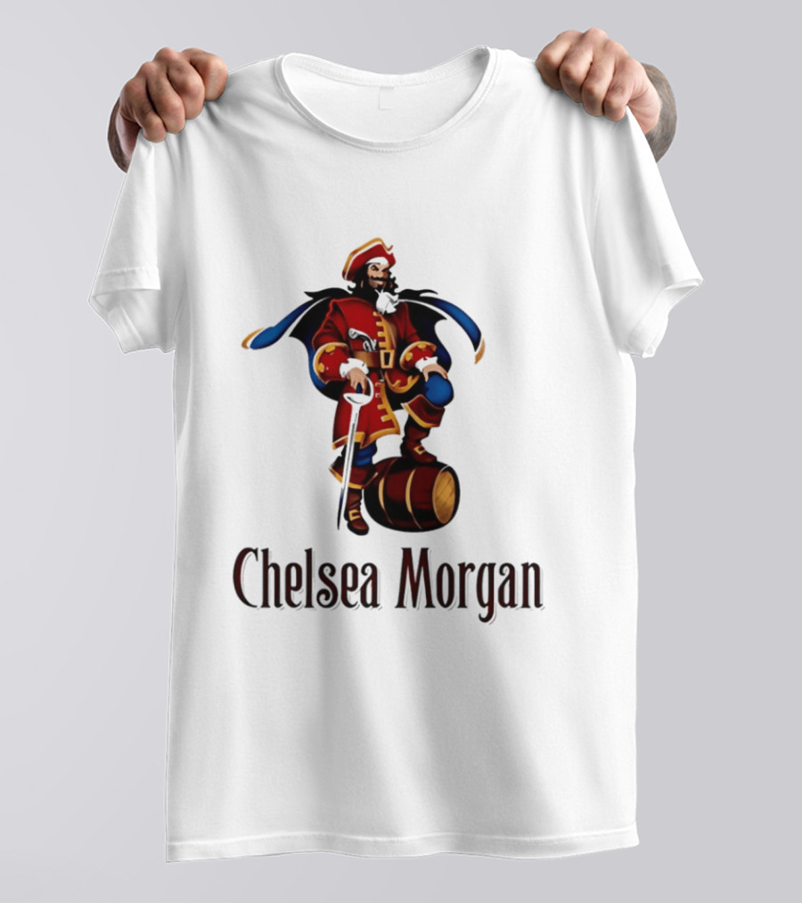 Chelsea Morgan Pirate Captain Red Coat T-Shirt