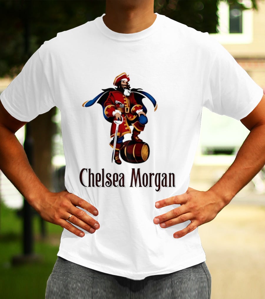 Chelsea Morgan Pirate Captain Red Coat T-Shirt