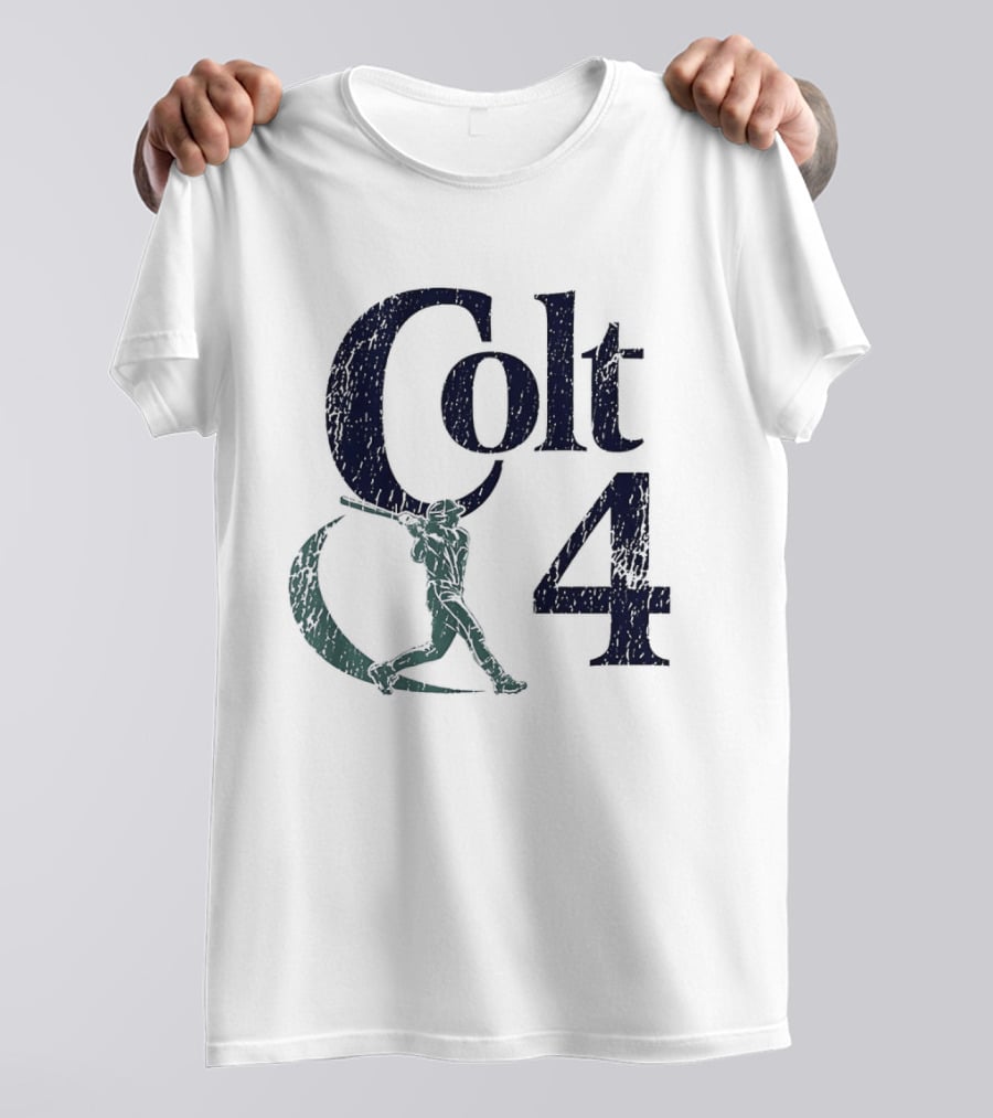 Colt 4 Colt Emerson Seattle Mariners MLB Players Association Baseball T-Shirt