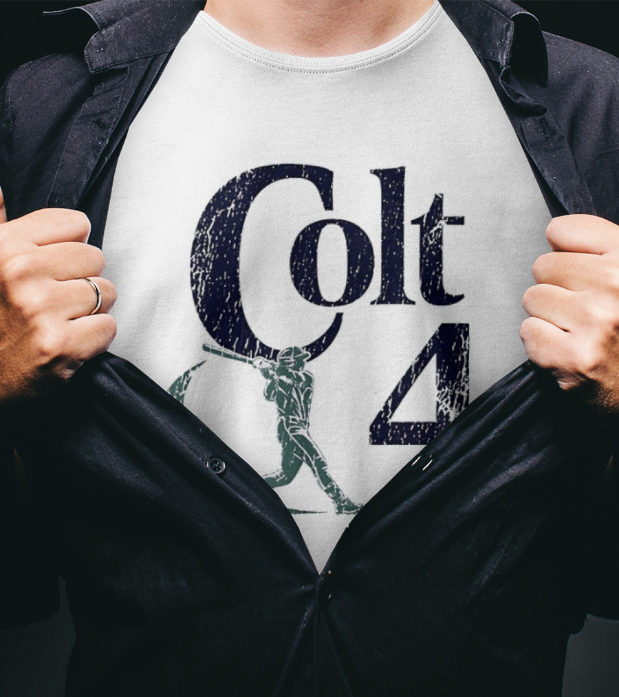 Colt 4 Colt Emerson Seattle Mariners MLB Players Association Baseball T-Shirt