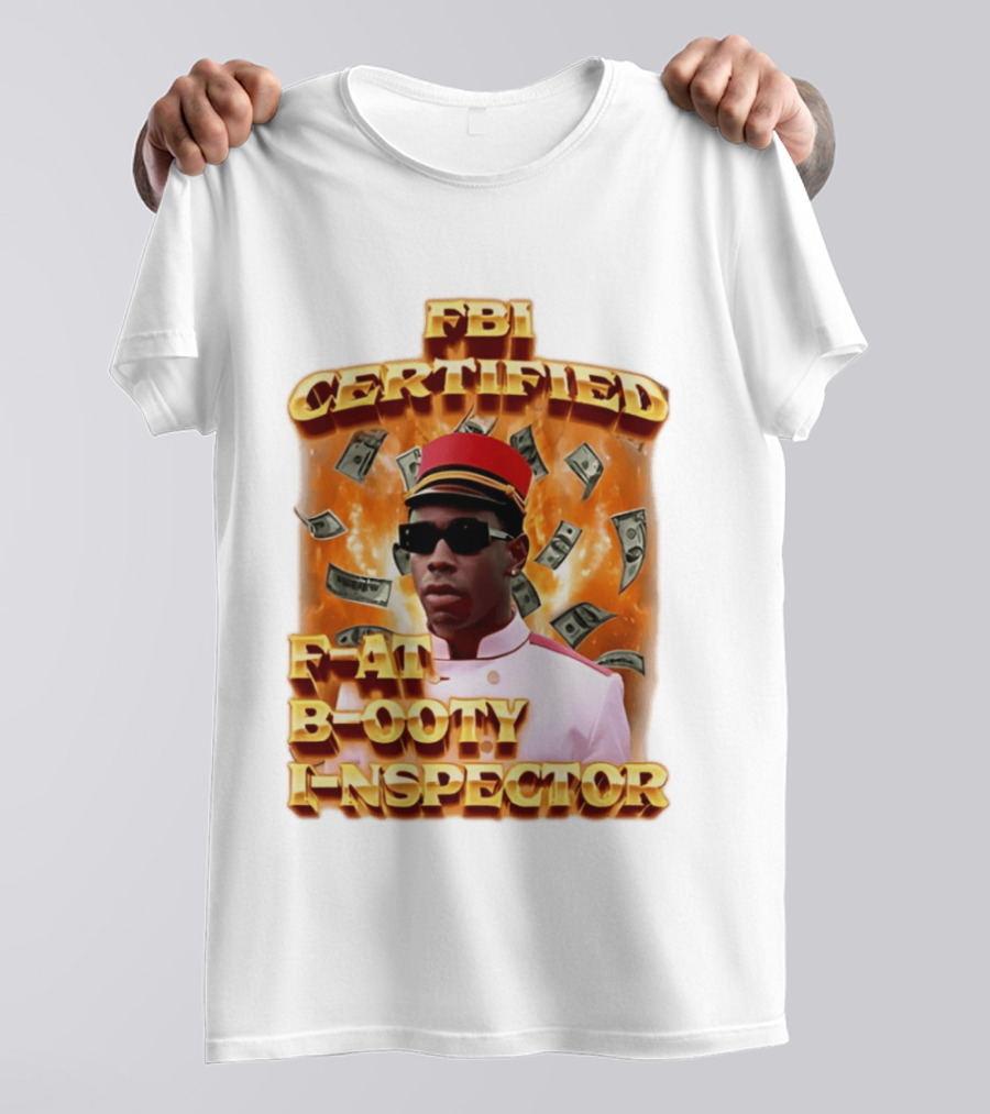 FBI Certified F At B Ooty I Nspector Money Explosion T-Shirt