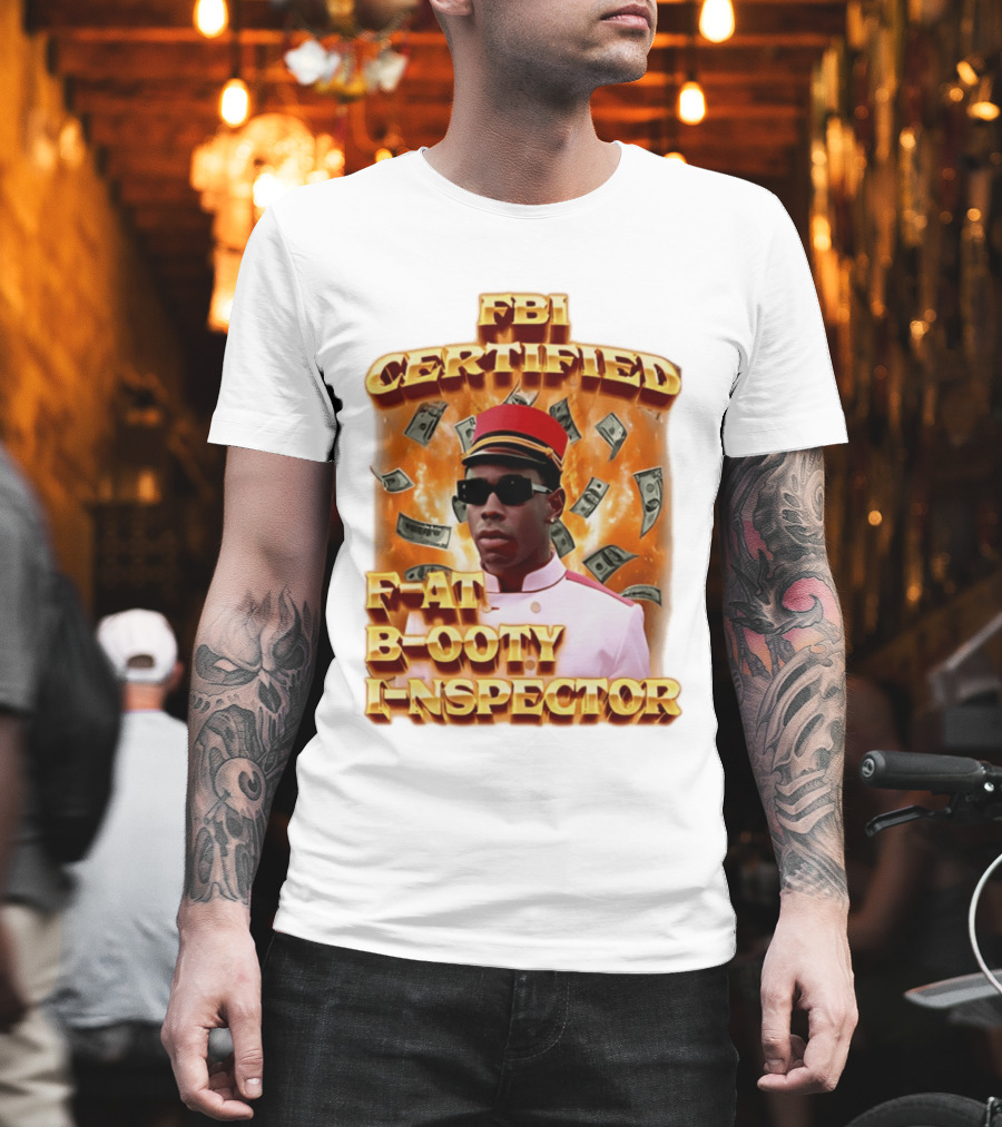 FBI Certified F At B Ooty I Nspector Money Explosion T-Shirt