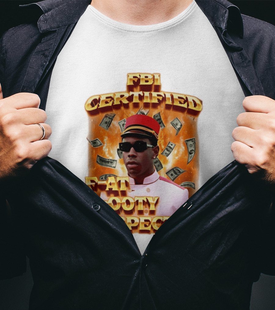 FBI Certified F At B Ooty I Nspector Money Explosion T-Shirt
