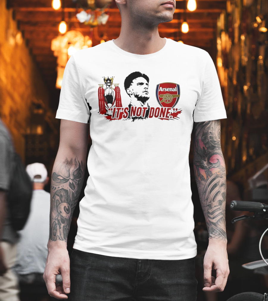 It's Not Done Declan Rice Arsenal Premier League Champion T-Shirt