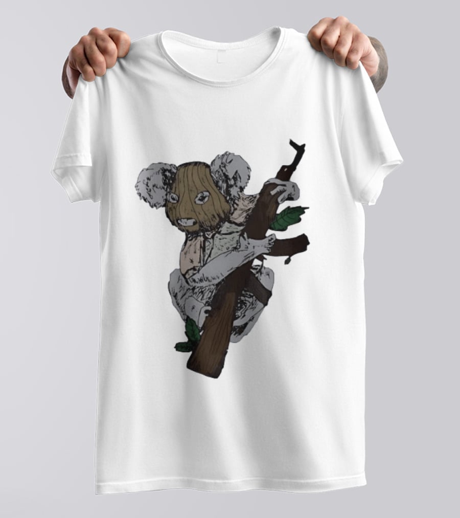 Flyquest Koala Ski Mask AK47 T-Shirt