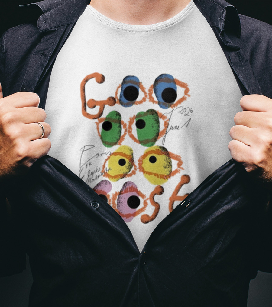 Goose Paris FR June 1 2026 Colorful Eyes T-Shirt