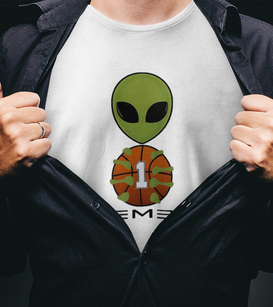 Wemby Alien Victor Wembanyama San Antonio Spurs NBA Basketball Alien T-Shirt