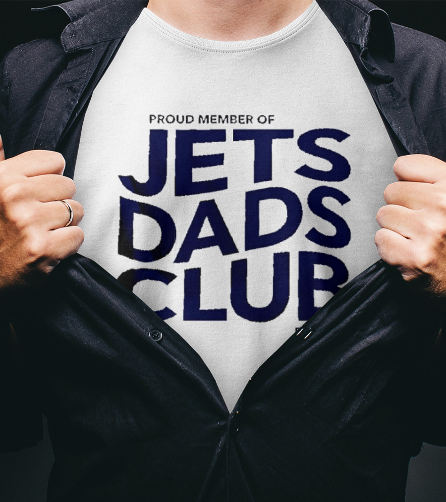 Winnipeg Jets Proud Member Of Jets Dads Club Est 2011 T-Shirt