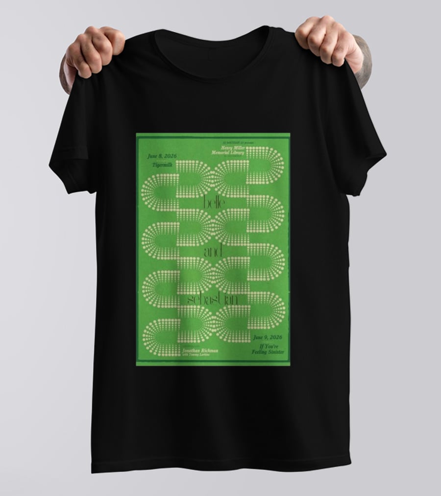 Belle And Sebastian June 9 2026 If You're Feeling Sinister T-Shirt