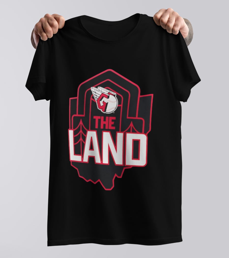 Cleveland Guardians The Land Baseball Winged G T-Shirt