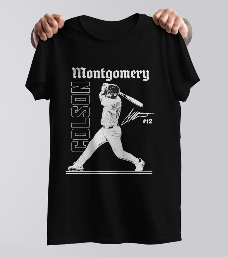 Montgomery Colson Baseball Chicago White Sox #12 T-Shirt