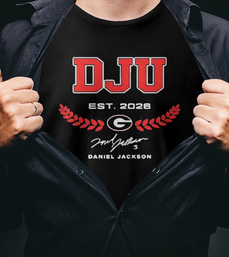 DJU Daniel Jackson University Of Georgia EST 2026 T-Shirt