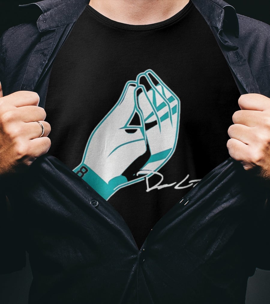 Dominic Canzone Seattle Mariners Che Vuoi Hand Gesture 8 Signature T-Shirt
