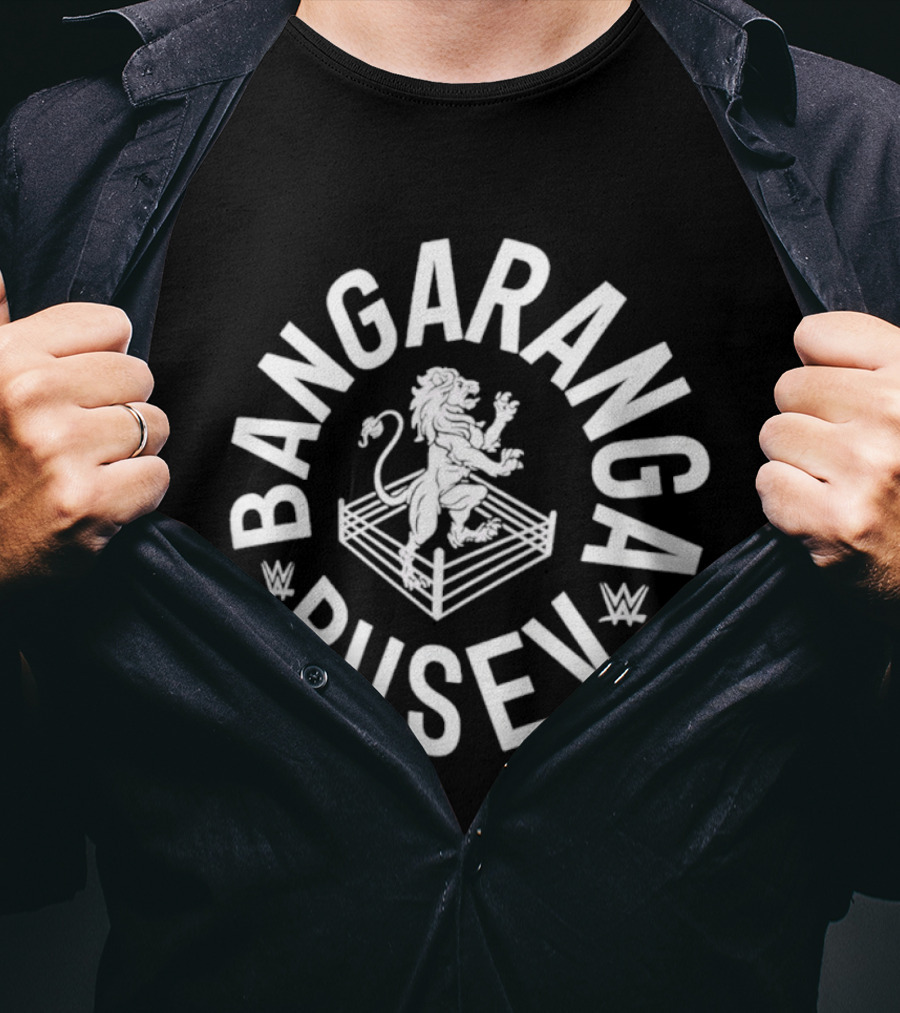 Rusev Bangaranga WWE Lion Wrestling Ring 2026 T-Shirt