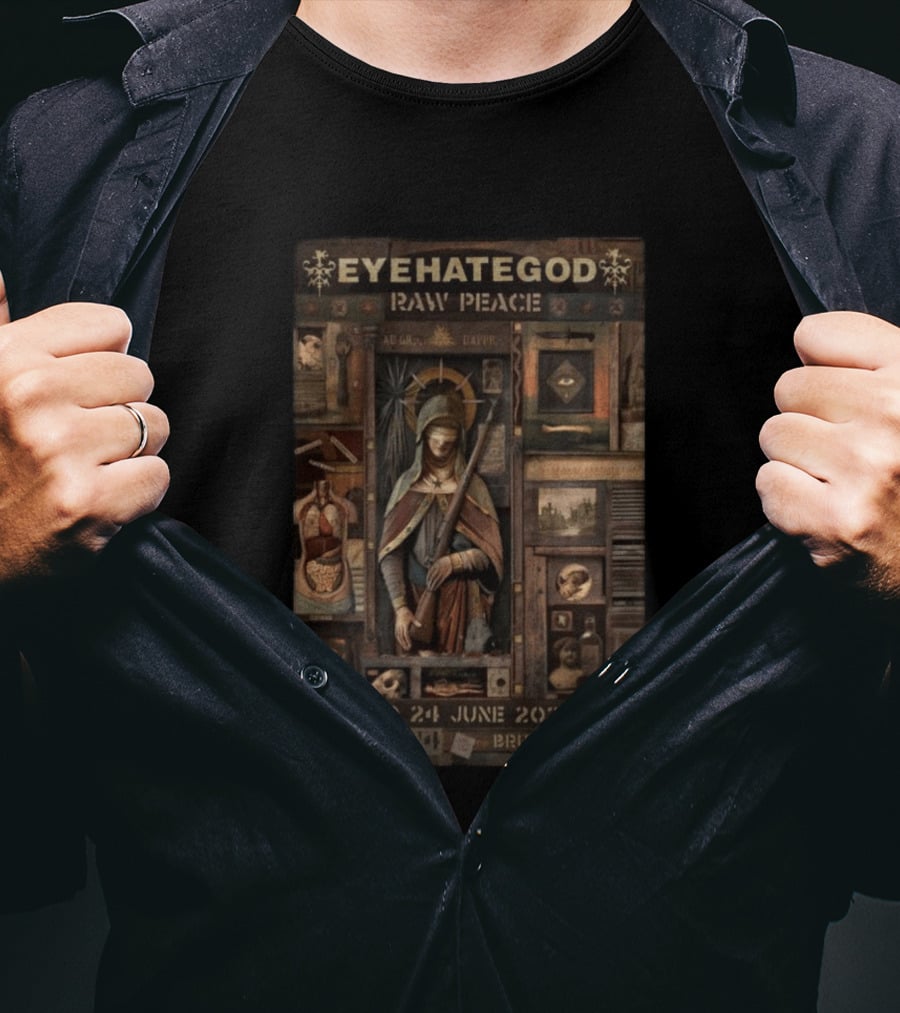 EYEHATEGOD Raw Peace Magasin 4 Brussels Belgium June 24 2026 T-Shirt