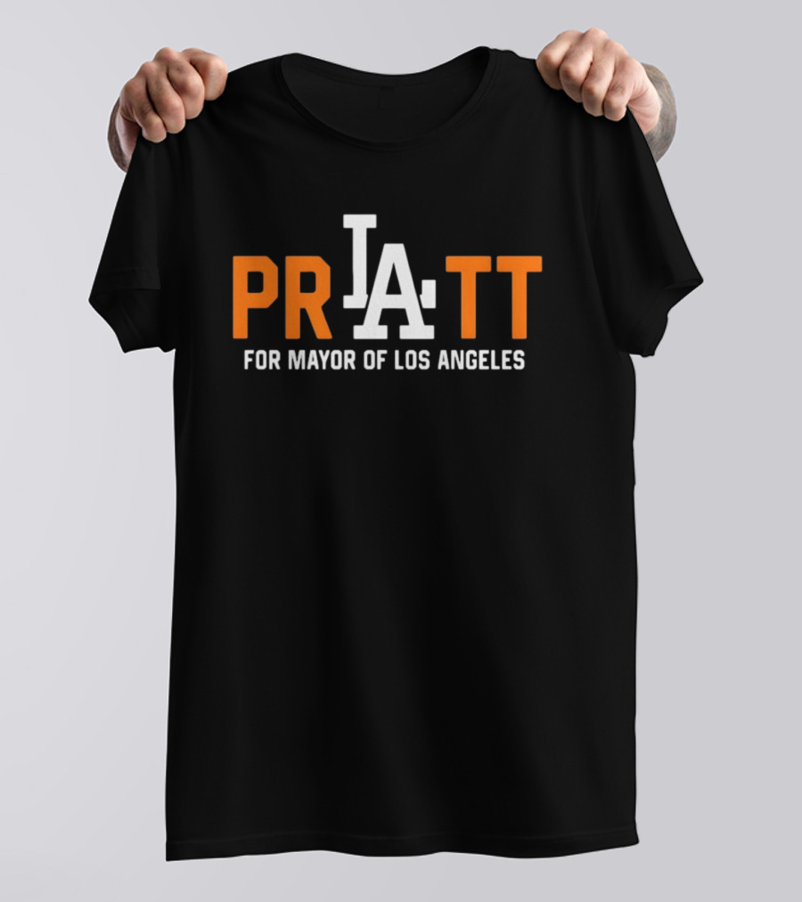 PRATT For Mayor Of Los Angeles Election Campaign LA T-Shirt