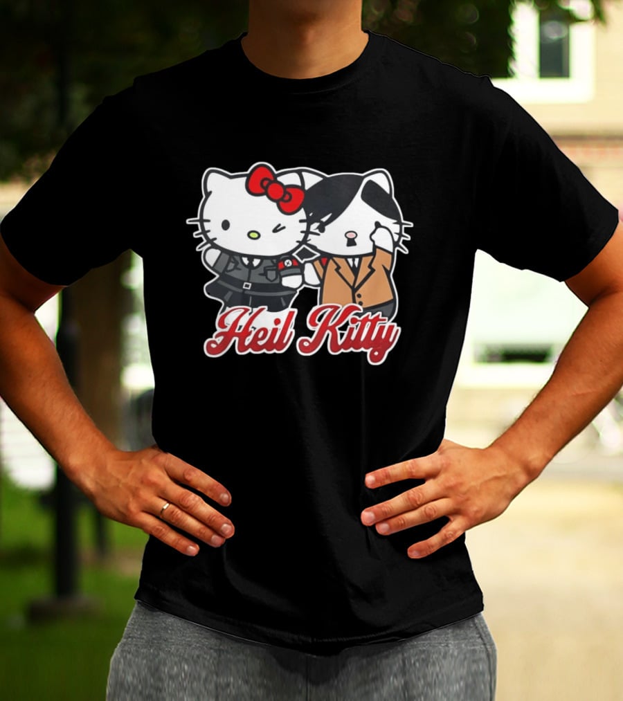 Heil Kitty Hitler Hello Kitty T-Shirt