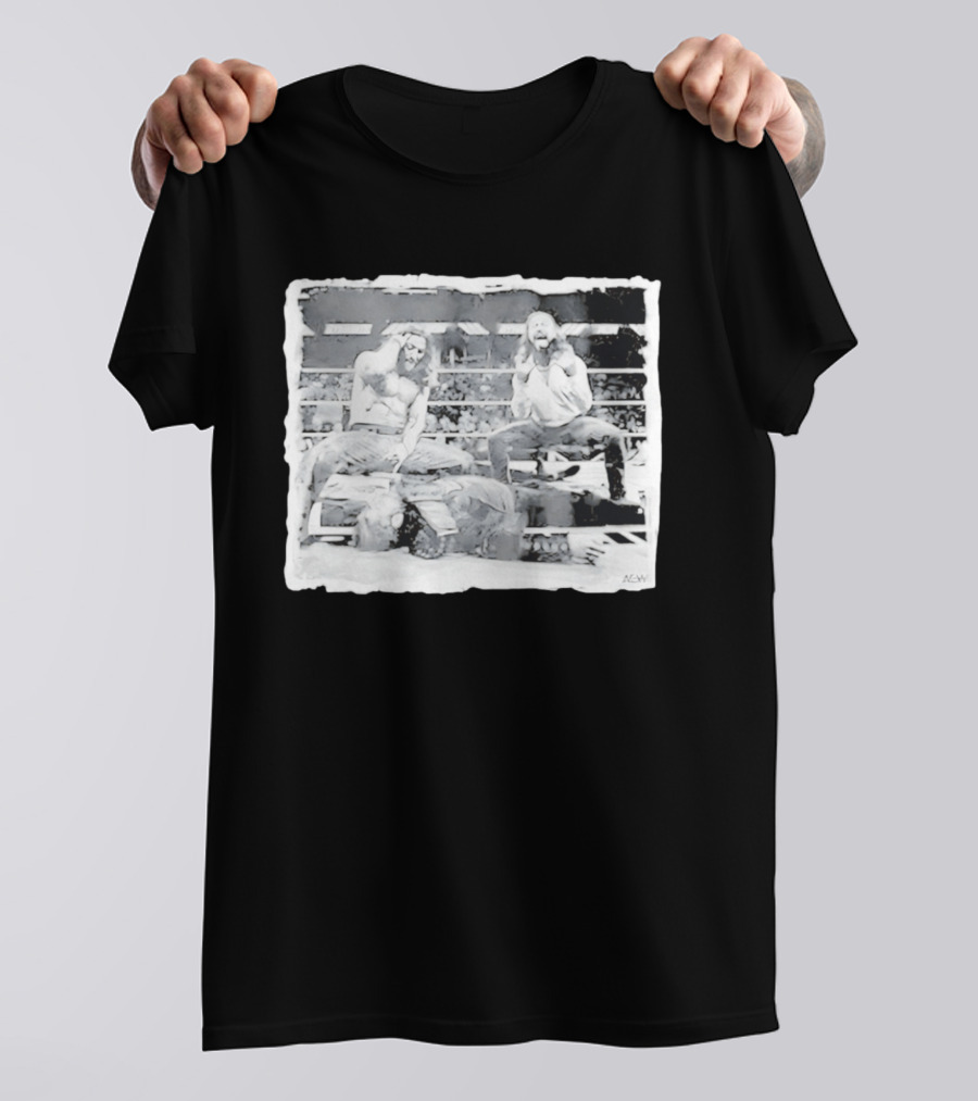 The New 5 Second Pose Wrestling Ring Action T-Shirt