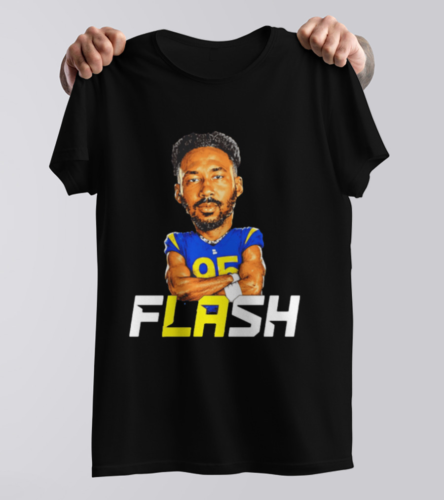 Los Angeles Rams Flash 95 Poona Ford T-Shirt
