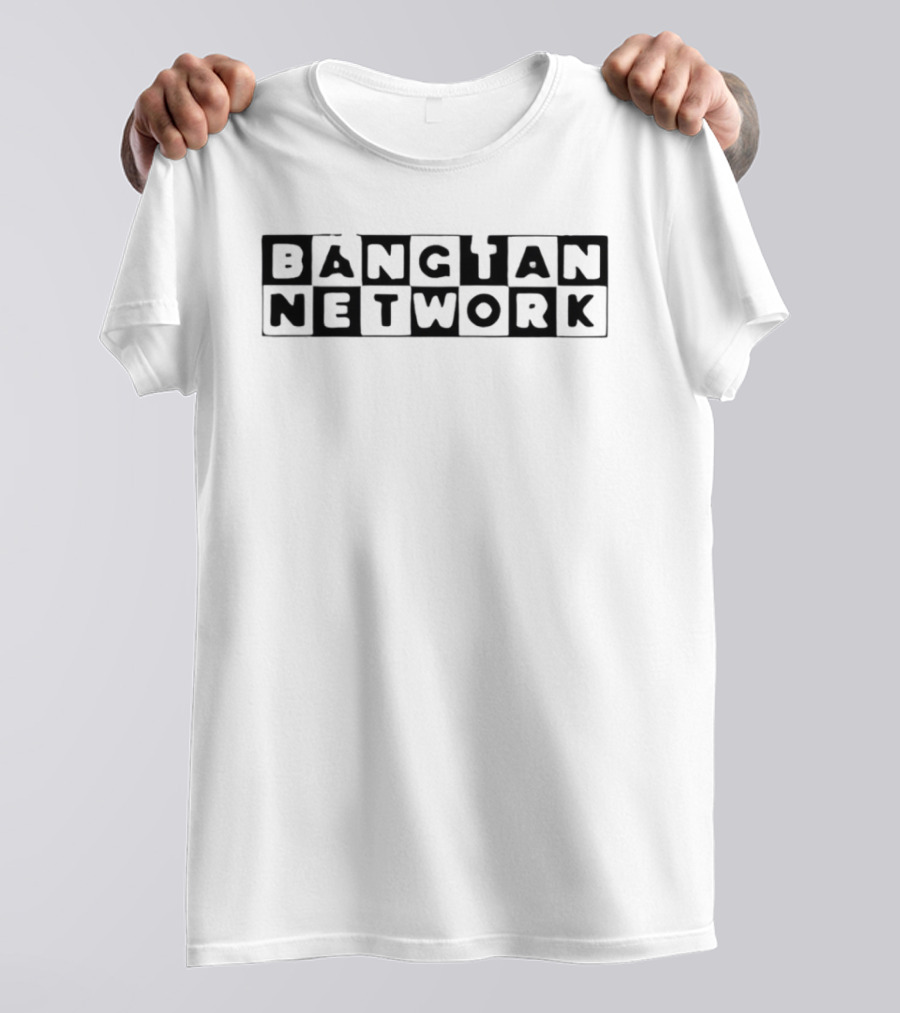 Bangtan Network Collage Style Blocks T-Shirt