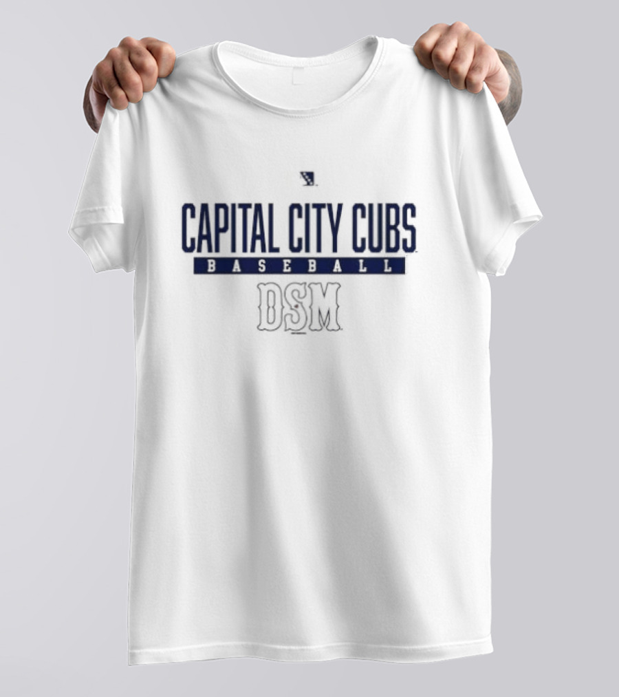 Capital City Cubs Des Moines DSM MLB Baseball Team T-Shirt