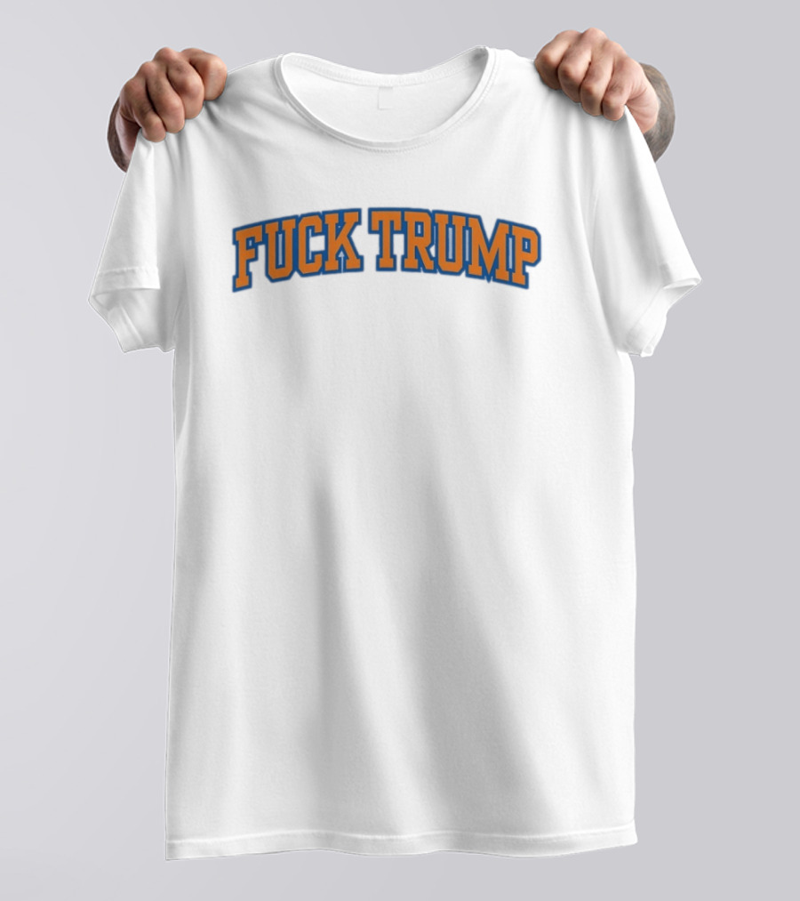 Fuck Trump New York Knicks NBA Basketball 2026 T-Shirt