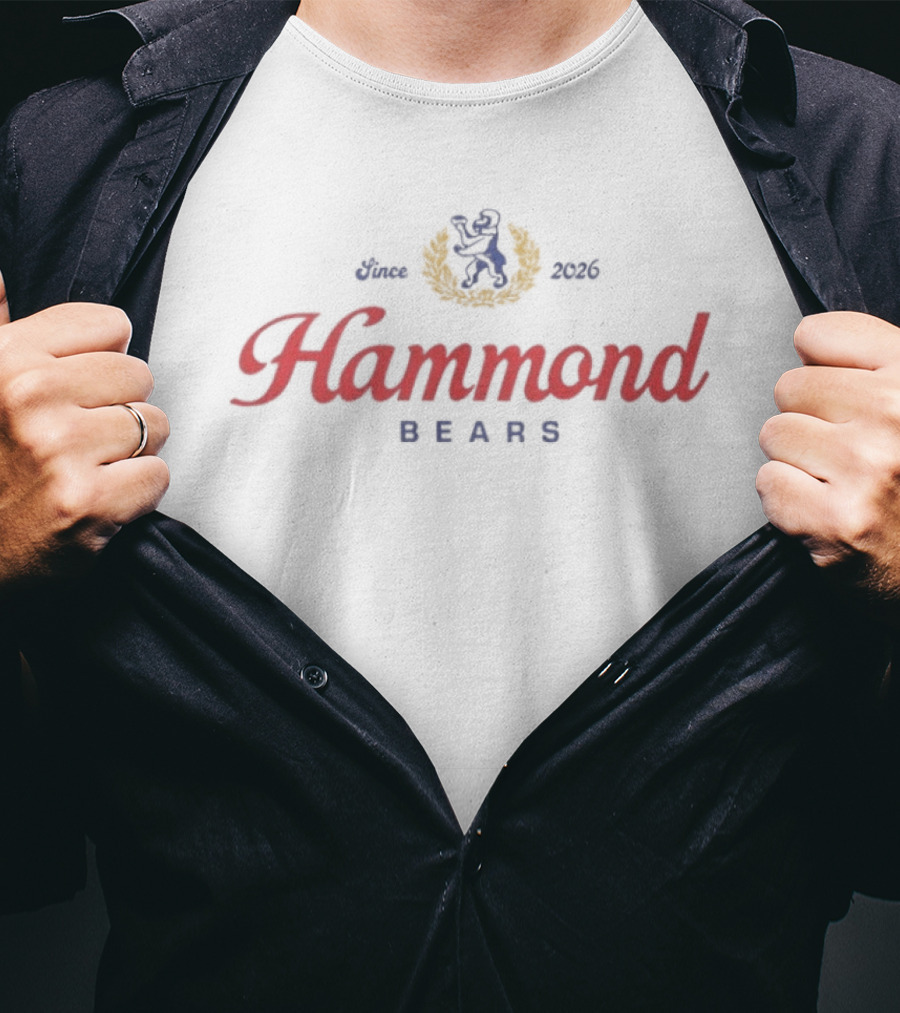 Hammond Bears 2026 Chicago Team Established Since 2026 T-Shirt