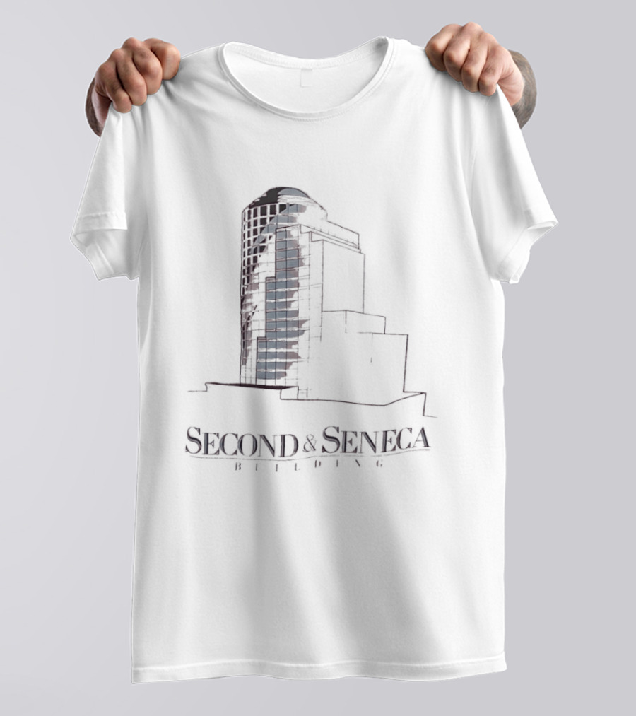 Second And Seneca Seattle Building Architectural Landmark T-Shirt