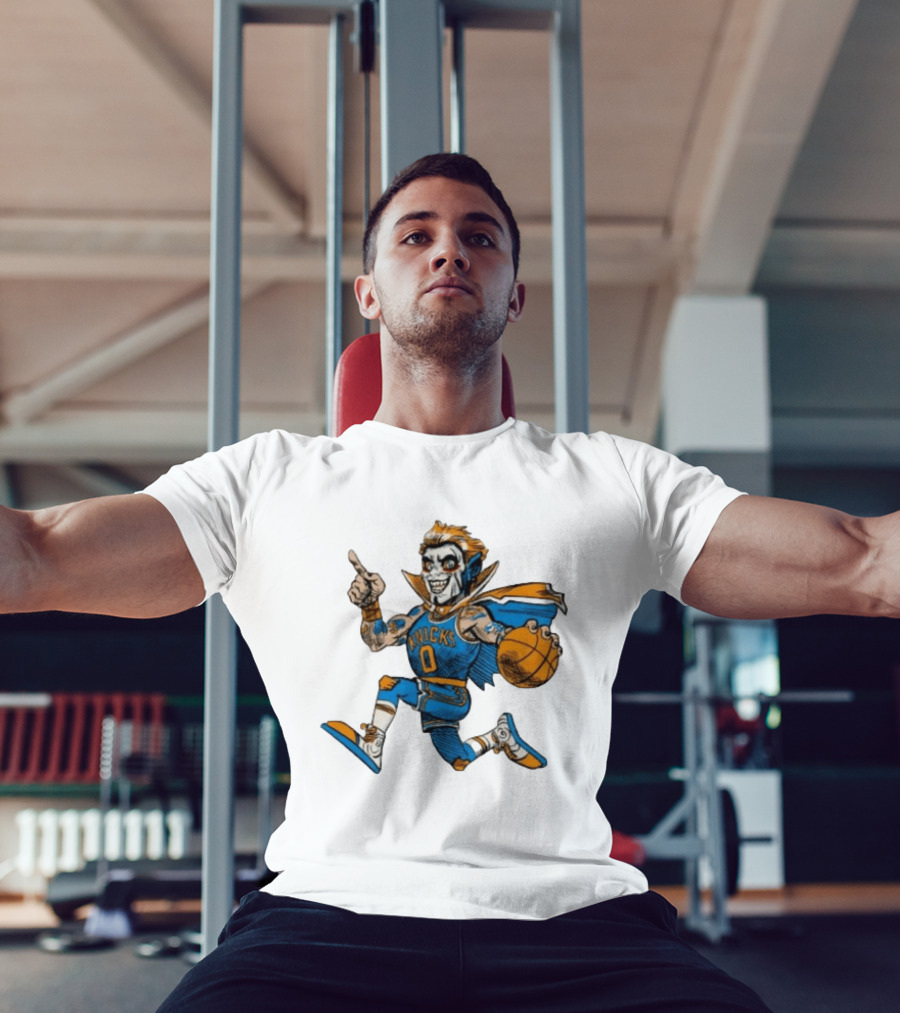 New York Knicks Danhausen Basketball Player T-Shirt