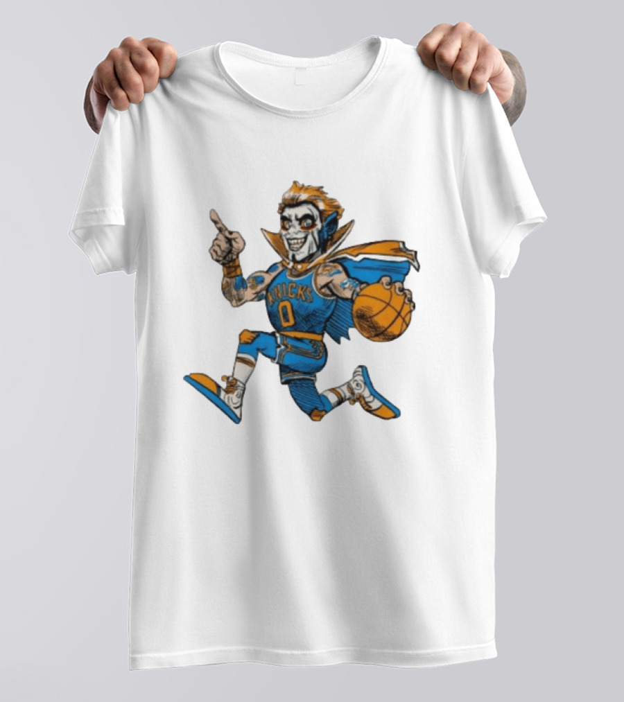 New York Knicks Danhausen Basketball Player T-Shirt