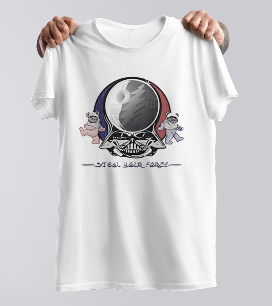 Steal Your Face Grateful Dead Dancing Bears Darth Vader T-Shirt