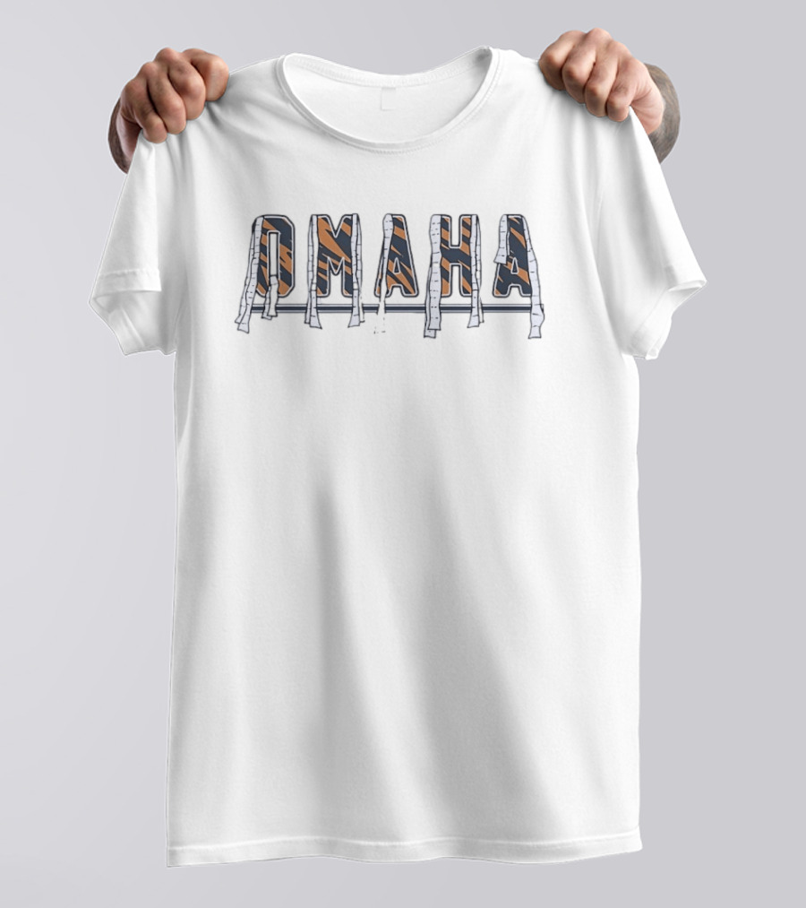 Omaha Cincinnati Bengals Football Team Receipt T-Shirt