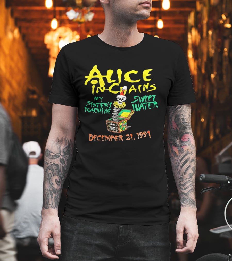 Alice In Chains My Sister's Machine Sweetwater December 21 1991 T-Shirt
