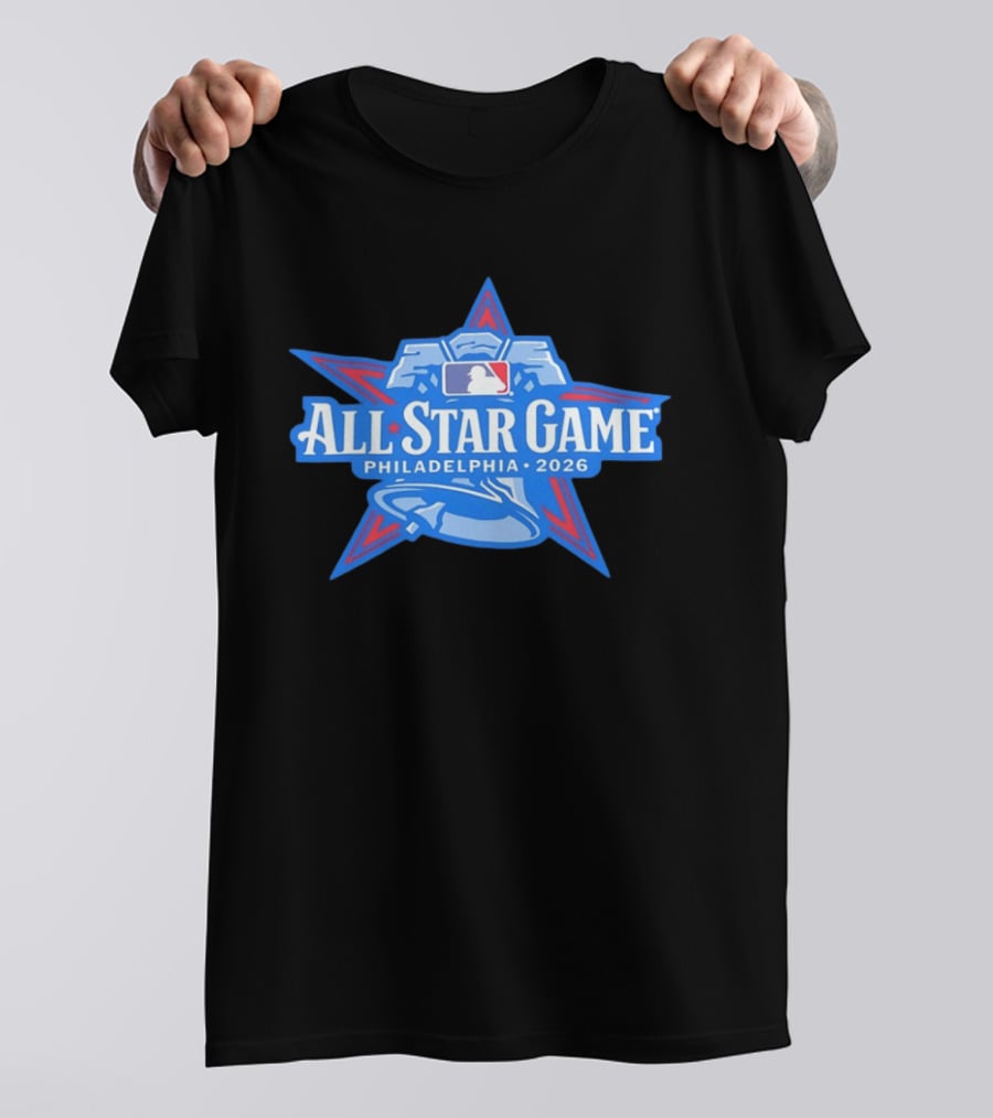 All Star Game Philadelphia 2026 MLB Liberty Bell Baseball T-Shirt