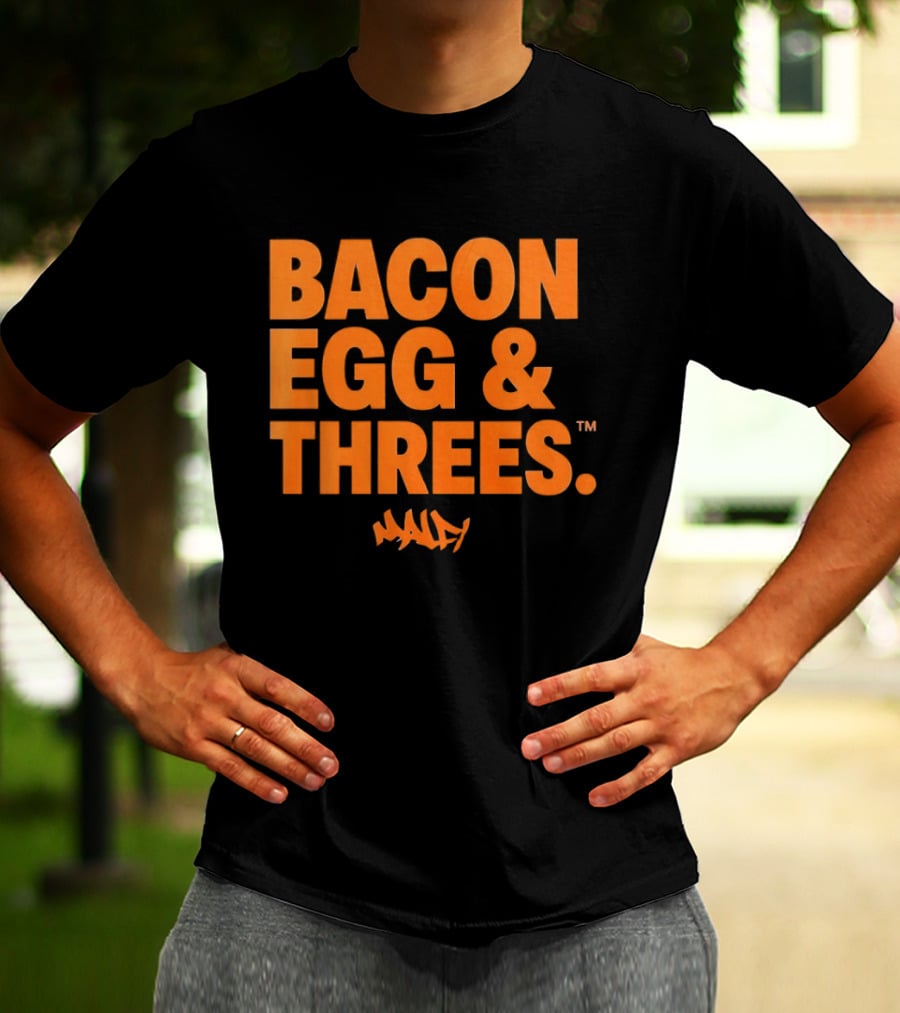 Bacon Egg And Threes Munday T-Shirt