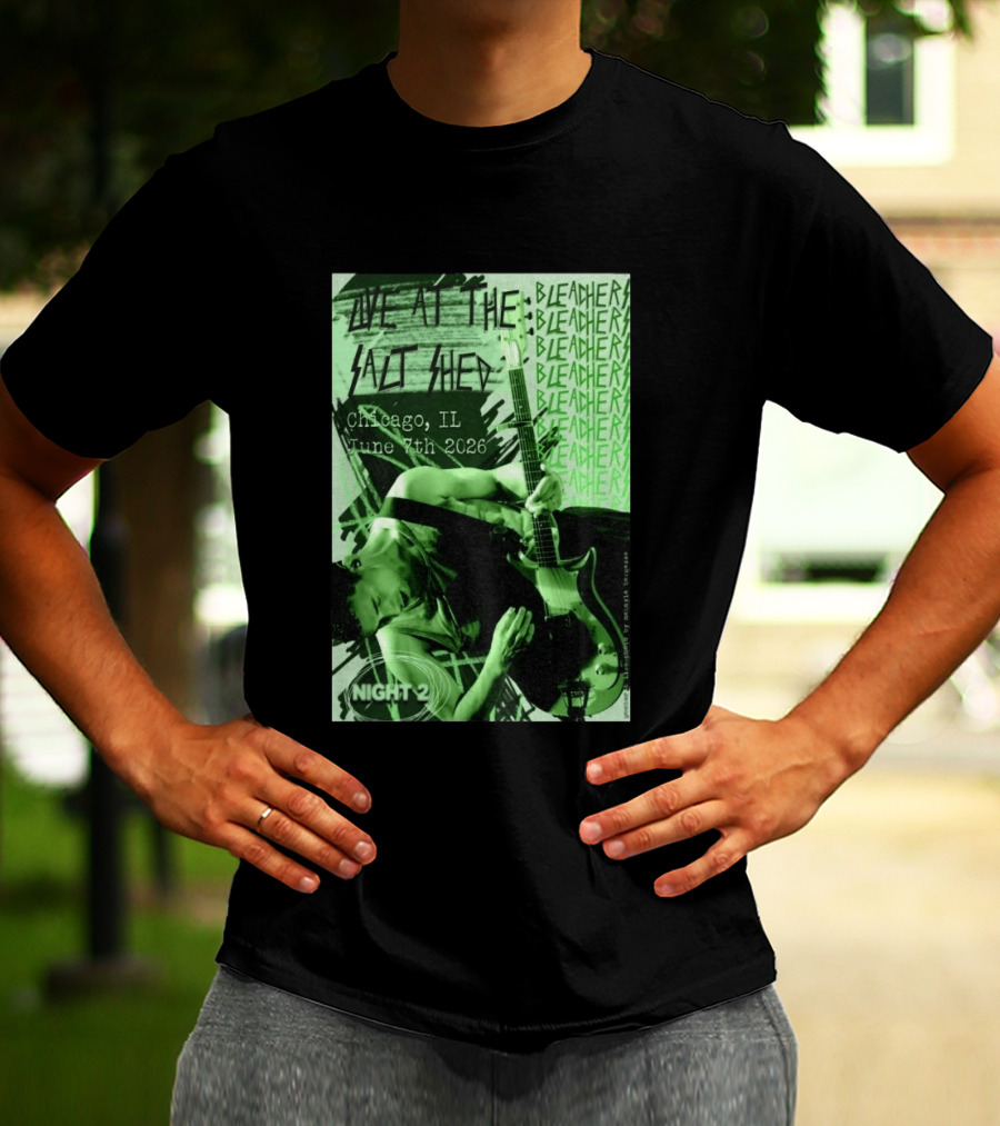 Bleachers Live At The Salt Shed Chicago June 7th 2026 Night 2 T-Shirt