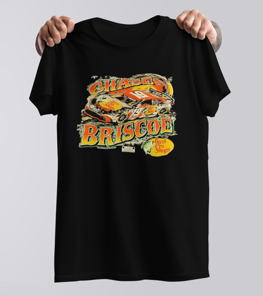 Chase Briscoe 19 Bass Pro Shops NASCAR Cup Series Racing T-Shirt