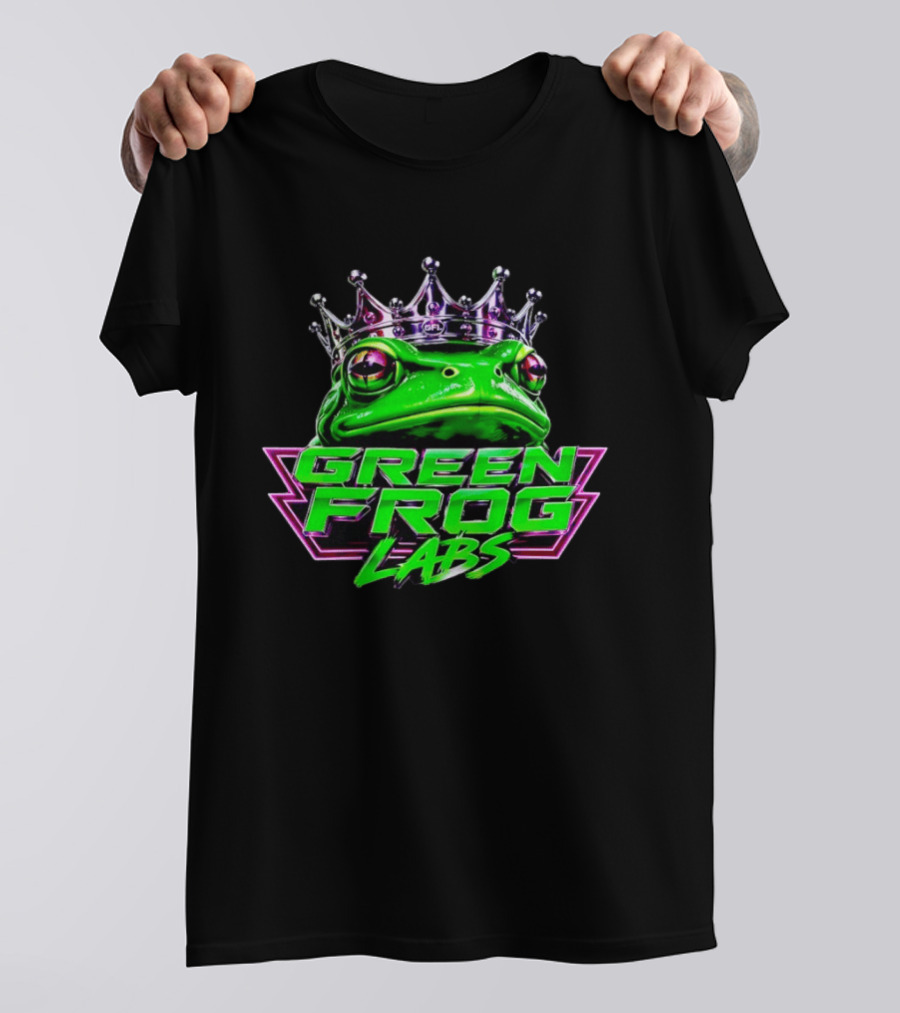 Green Frog Labs Crown Frog Royalty T-Shirt
