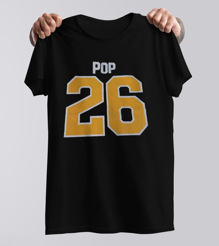Gregg Popovich San Antonio Spurs NBA Pop 26 T-Shirt
